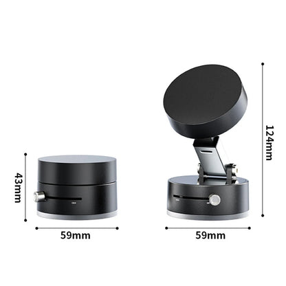 Travelers Foldable Magnetic Vacuum Car mount